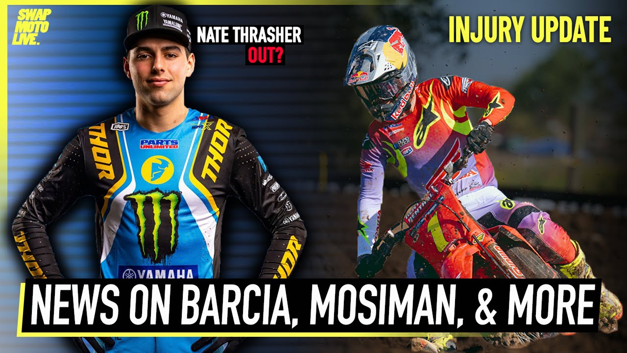 Who's Hurt, Thrasher OUT, & Where Is Mosiman? - Pro Motocross Injury ...