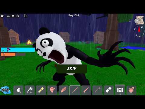 New PANDA is just MEAN!! New Update in 99 Nights in the Forest ROBLOX