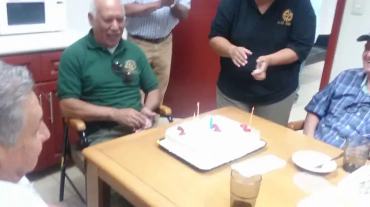 Festejo por el cumpleaos del Ing. Cipriano, el Ing...