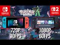 Pokémon Legends Z-A - Nintendo Switch vs Switch 2 - Handheld Comparison
