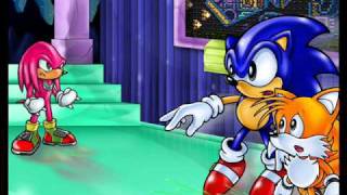 Short Sonic and Knuckles beat