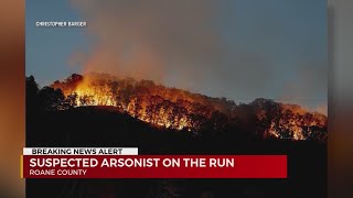 Suspected arsonists on the run in Roane County