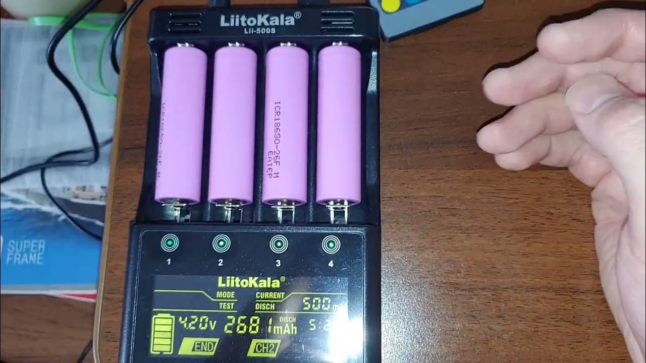 Использование ЗУ LiitoKala Lii-500S. Немного про LiitoKala Lii-500S ...