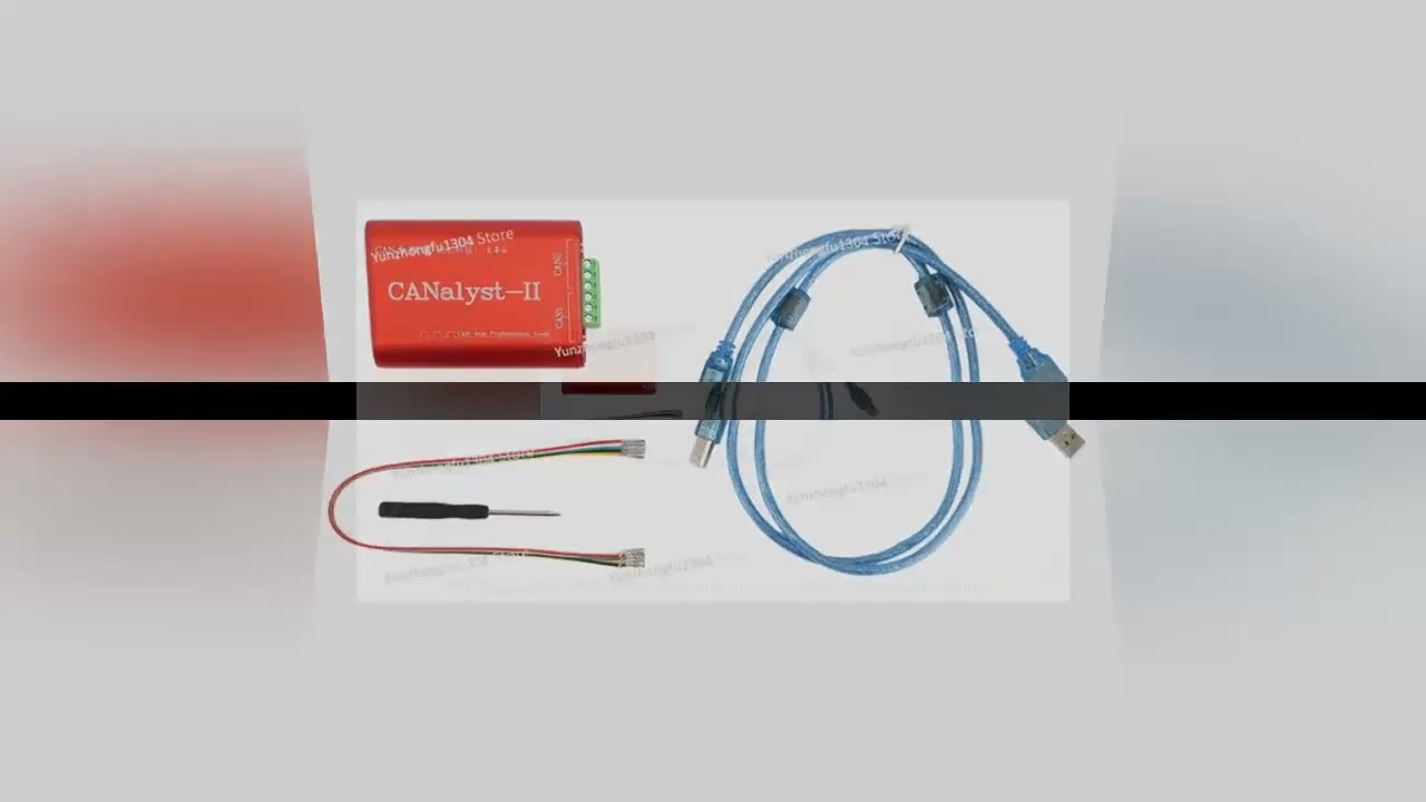 CAN Analyzer CANalyst-II USB to CAN Analyzer CAN-Bus Converter Adapter Compatible with ZLG USB to CA