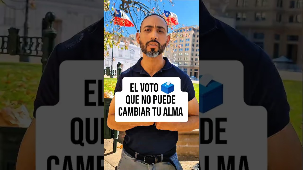 Podemos votar por cambios🗳️ pero la Verdadera transformación viene de Cristo 🙌