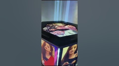 ❤️🙂💜customize Hexagonal  rotating lamp, 💞 Size 10 inch          😍😍😍😍💕💕😍