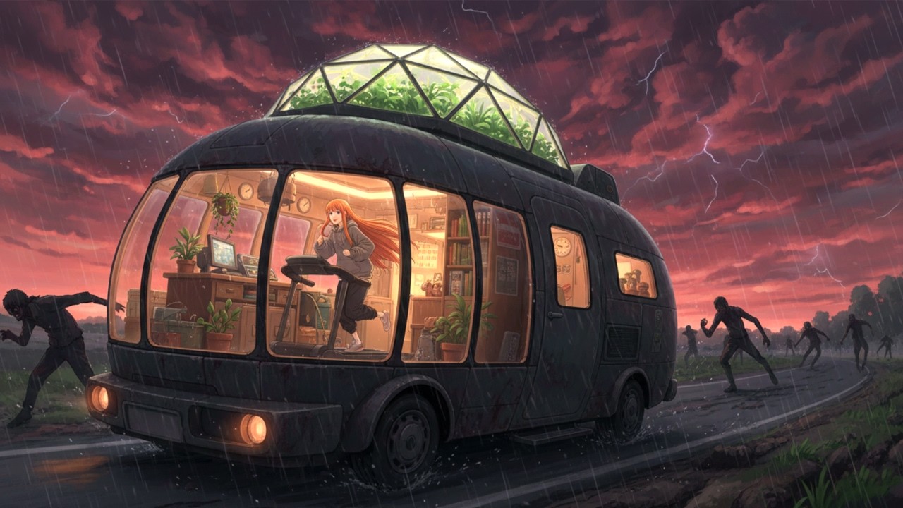 Surviving the Impossible: A Ghibli-Style Apocalypse Story