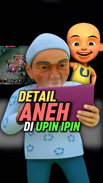3 Detail Aneh di Animasi Upin Ipin #shorts