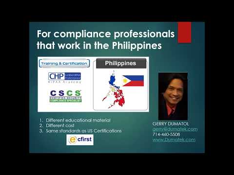 Philippine CHP and CSCS Certifications to help BPO connect to US Businesses