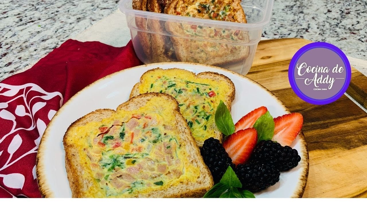 DESAYUNO/CENA Fácil, Nutritivo y para LLevar. Apto/Diabetes, Colesterol, Dieta, FIT | Cocina de Addy