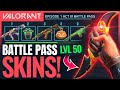 VALORANT | All Act 3 Battle Pass Rewards & New Skins ft. Riot Devs