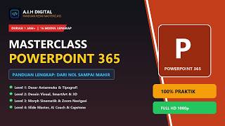 KURSUS LENGKAP POWERPOINT 365: Dari Pemula Jadi Master dalam 1 Jam! (16 Modul Terstruktur) screenshot 5