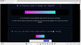 ResumeForge: A mini project