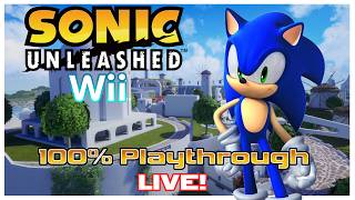 Sonic Unleashed (Wii) 100% Playthrough: LIVE! (Part 3)