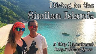 Scuba Diving Thailand - Similan Islands Liveaboard on Deep Andaman Queen Part 1