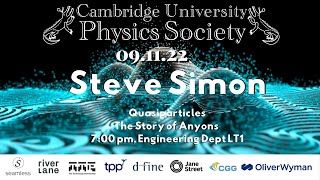 Professor Steve Simon - The Story of Anyons