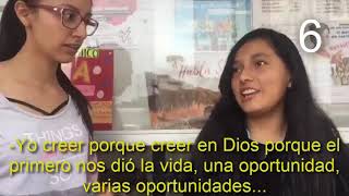 ¿Por qué creer o no creer en Dios? Los jóvenes responden...