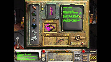 Fallout 2: The Magic 8-Ball and toilet grenades