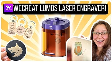 Custom Engraving with WeCreat Lumos🤩Wood, Leather & Metal Projects!✨Laser Engraver Tutorial