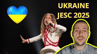 Ukraine Junior Eurovision 2025 Sofiia Nersesian - Motanka reaction