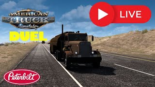 Trucking Marathon | ATS 1.60 | DUEL Peterbilt 351 + Multiple Hauls