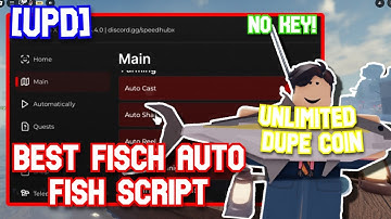 [UPD] Fisch Script Pastebin GUI | FASTEST Auto Fish,INF Coin Fluxus,Hydrogen,Delta,Arceus X Mobile