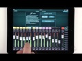 X air how to setup channel names  fader layout ipad version 142 and older