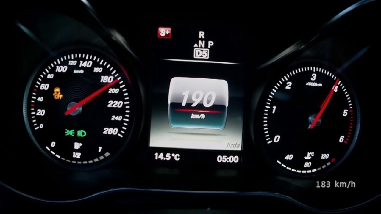 Mercedes-Benz X-CLASS Acceleration 0-200km/h