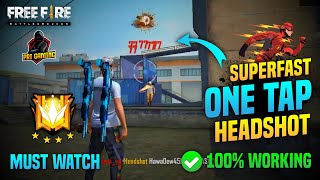 Freefire Latest One Tap Auto Headshot Trick | One Tap Headshot Total Explain for freefire