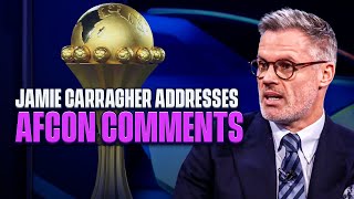 Jamie Carragher Addresses Afcon Comments Ucl Today Cbs Sports Azo