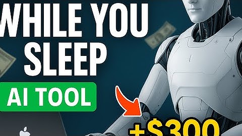 “Earn Money While You Sleep wiThis AI Tool (Full Tutorial)”