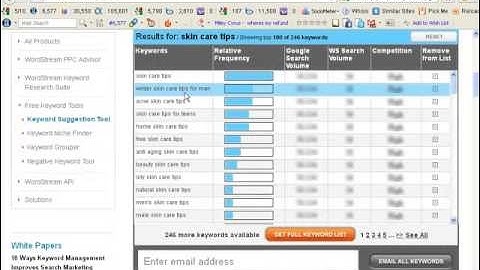 SEO, keyword Research tool Wordtraker 1