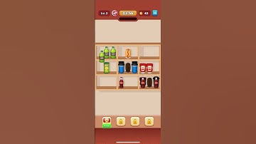 Goods sorting: Match 3 puzzle 🧩 new game #shorts #viralshorts #ytshorts