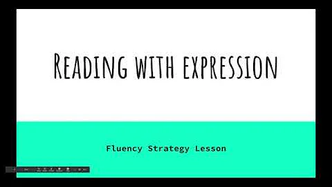 Read With Expression - Reading Strategy
