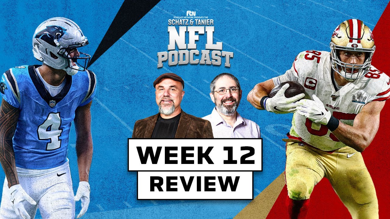 Week 12 NFL Review and Panthers-49ers Preview