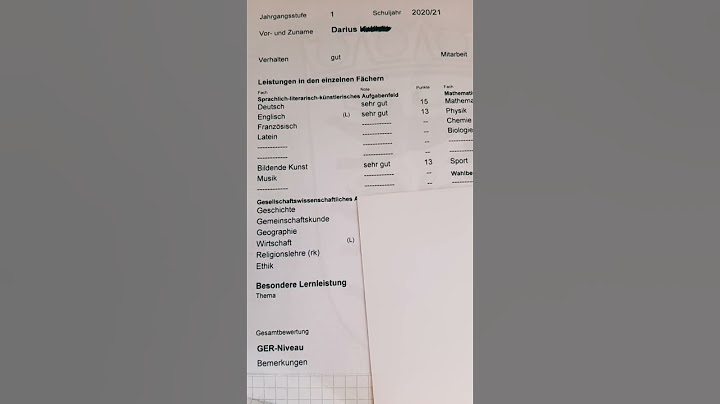 Meine Schulnoten | Zeugnis in der Oberstufe📚 Schultipps etc.