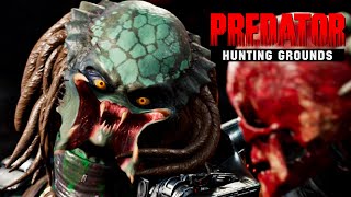 PREDATOR HUNTING GROUNDS Gameplay Female Predator + Unmasked Predator