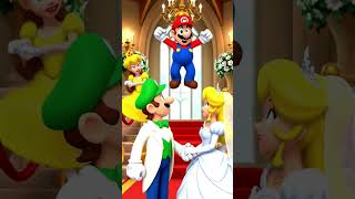 Luigi U0026 Princess Peach Wedding                  mario