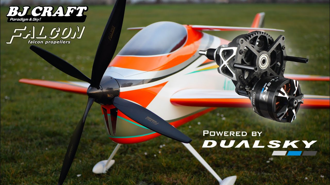 Contra Rotating System on my new Anthem! || Dualsky CRS3000