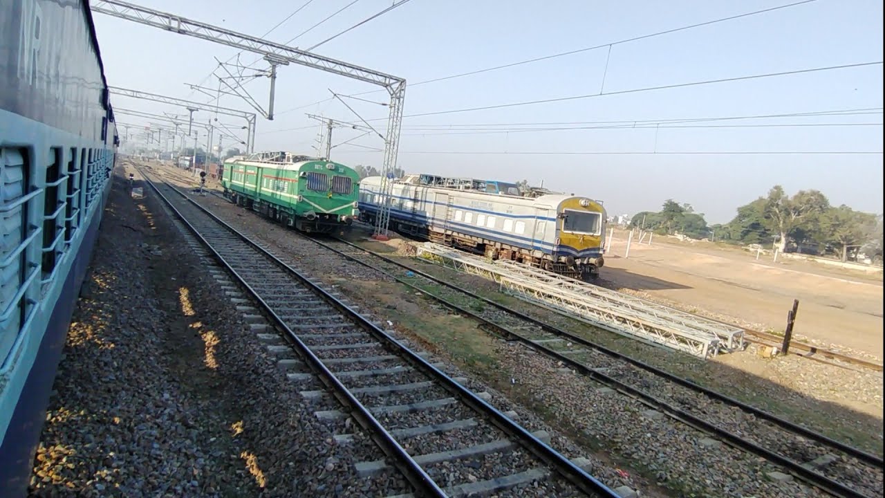 Alwar To Ajmer Full Journey | Part-1 | electrical train nahi Chali*