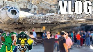 My First Time at Star Wars Galaxy's Edge! | MandRproductions Vlog!