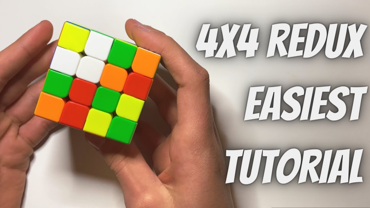 Easiest Tutorial: How to Solve the 4x4 Rubik's Cube (The Rubik's