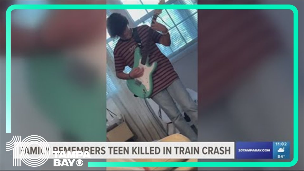 Family mourns teen killed in Plant City train crash - YouTube