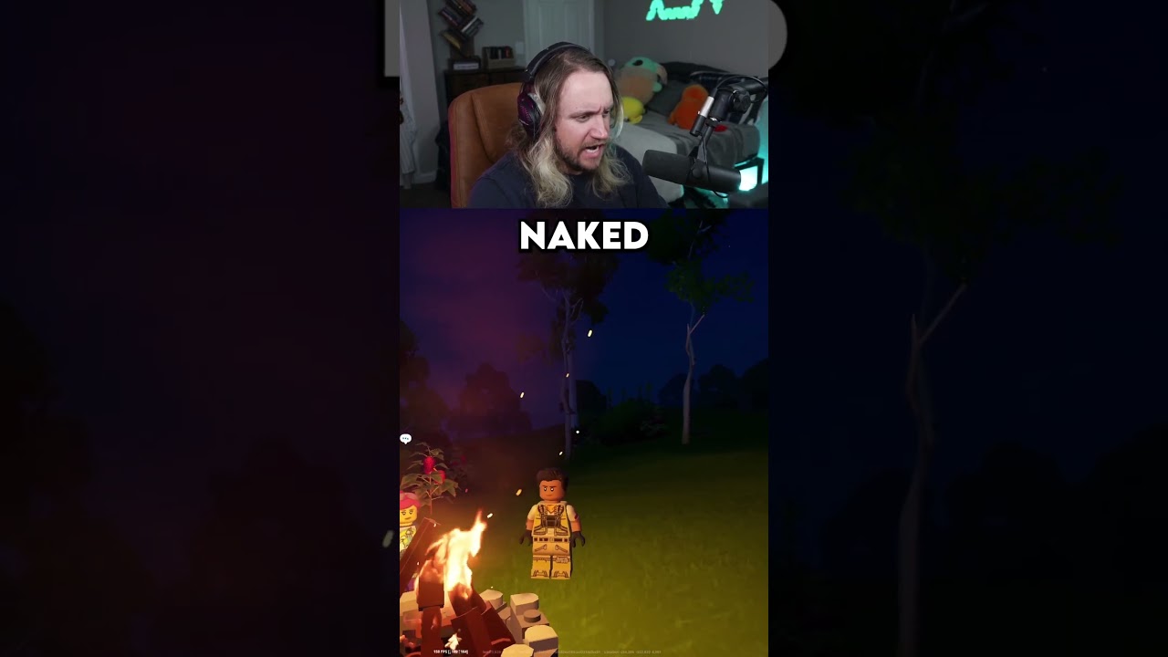 ⁣They made Lego Chun-Li NAKED in Fortnite?!