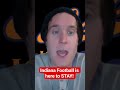 Indiana Football is here to STAY! #football #podcast #trending