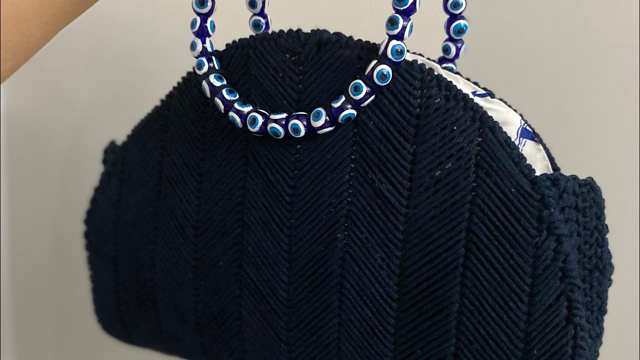 TUANA ÇANTA (Oval Kanvas Çanta Yapımı)