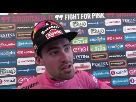 Tom Dumoulin - post-race interview - 5th stage - Tour of Italy - Giro d'Italia 2016