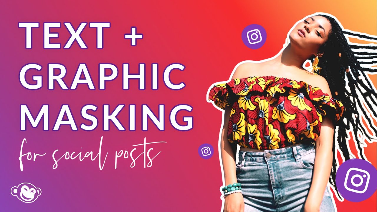 Learn Easy Peasy Photo Masking | Put Pics Inside Text or Shapes