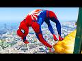 SPIDERMAN Falling off Highest Buildings GTA 5 Spider SPIDERMAN Falling off Highest Buildings GTA 5 Spider