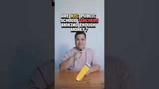 📚Are NYC teachers getting paid enough?